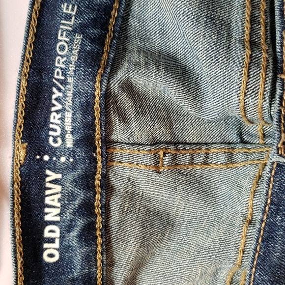 👖Old Navy Womens Curvy Mid Rise Jeans - Picture 3 of 4